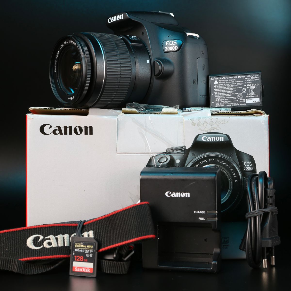 Canon 2000D kit 18-55mm — фото 10