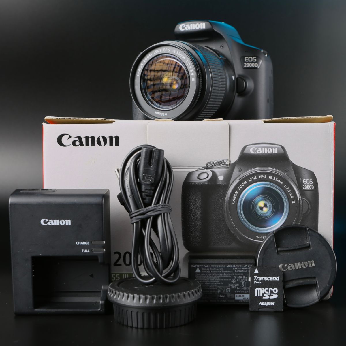 Canon 2000D kit 18-55mm — фото 9