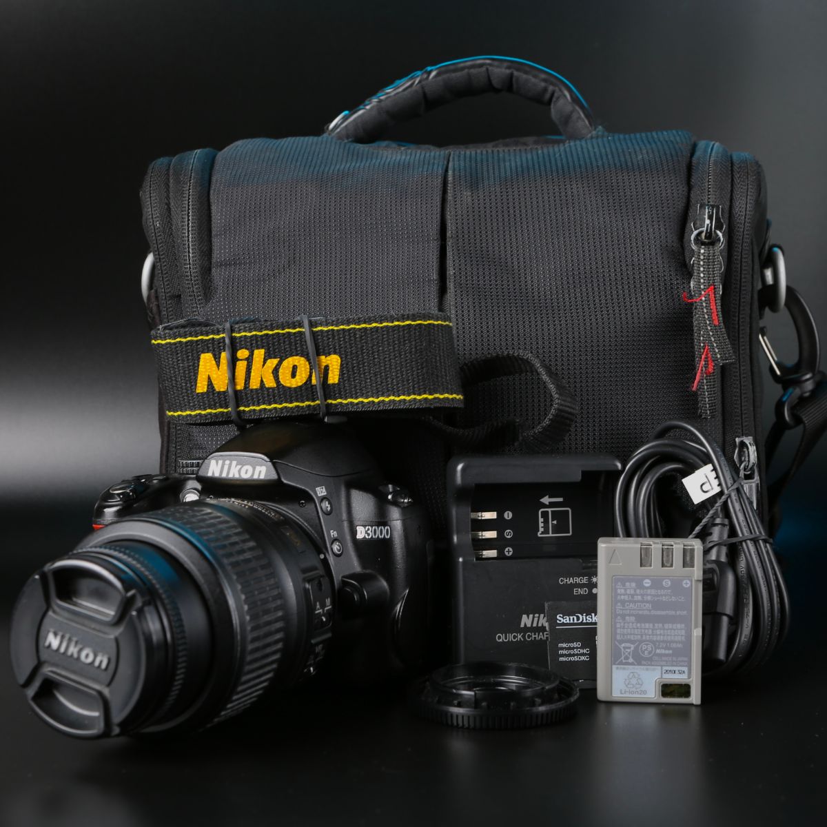 Nikon D3000 kit 18-55mm — фото 9