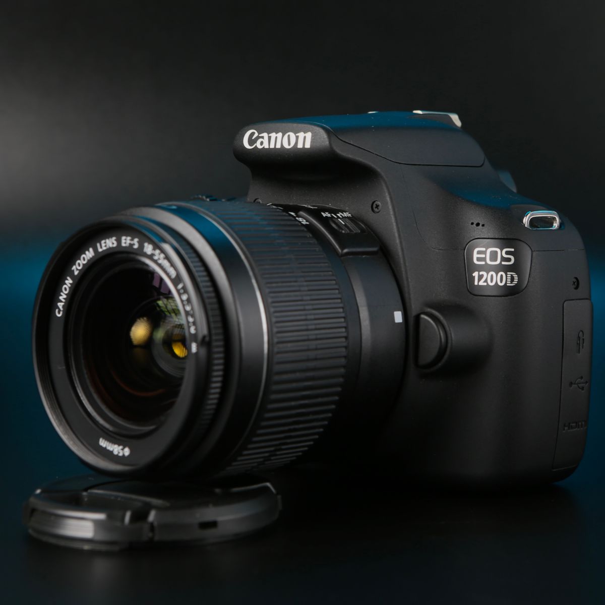 Canon 1200D kit 18-55mm — фото 1